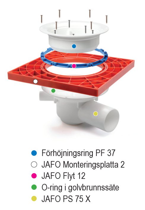 JAFO Monteringsplatta 2