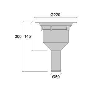 Golvbrunn PBL 50 MP