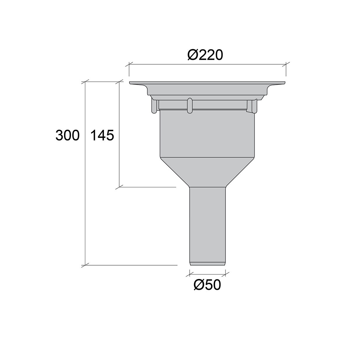 Golvbrunn PBL 50 MP