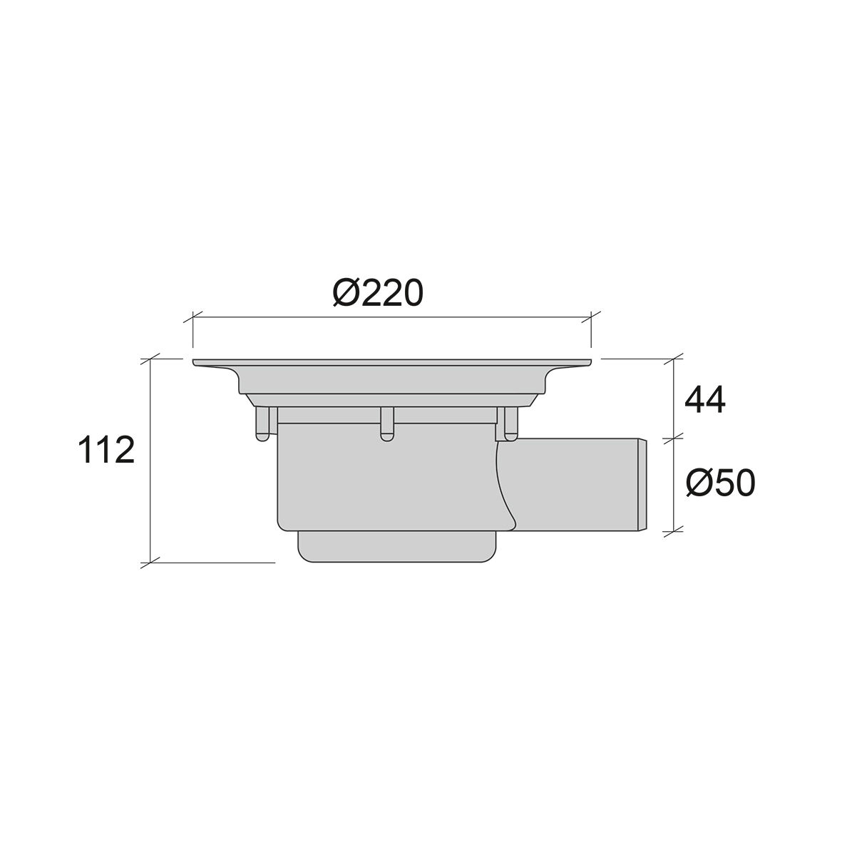 Golvbrunn PS 50 M2 MP